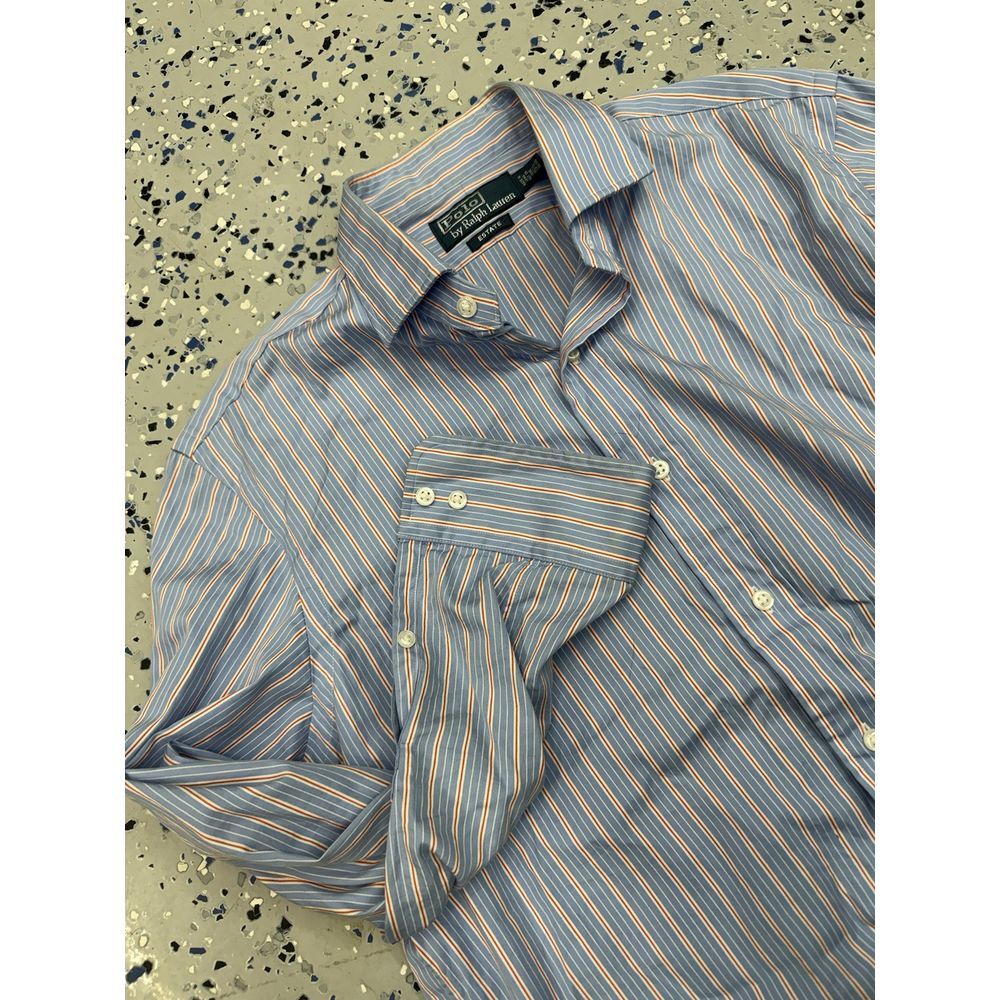 Ralph Lauren Shirt Men's Multicolor‎ Pony Button Down Plaid Size 15.5 Estate
